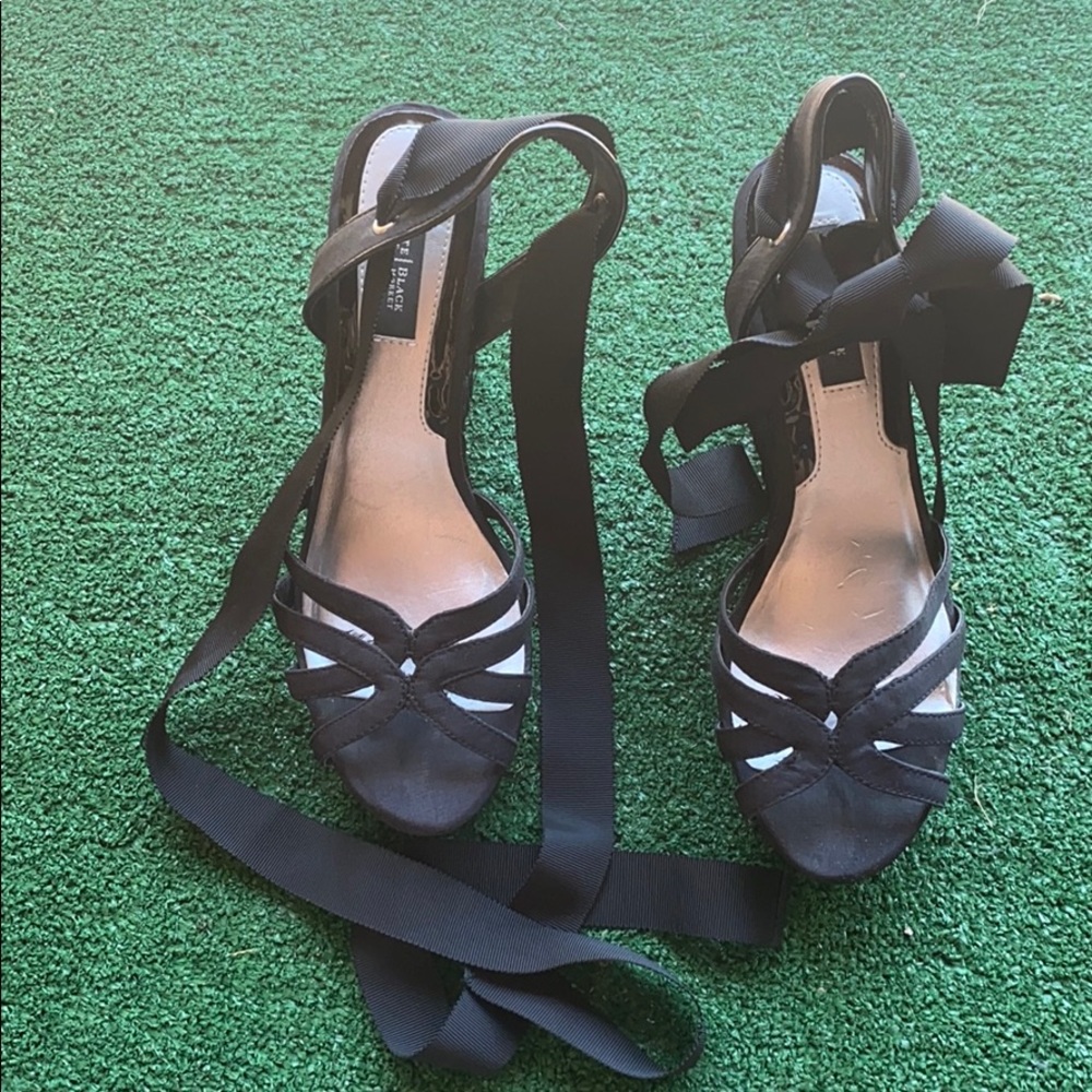 COPY - Black Wedges- White House Black Market